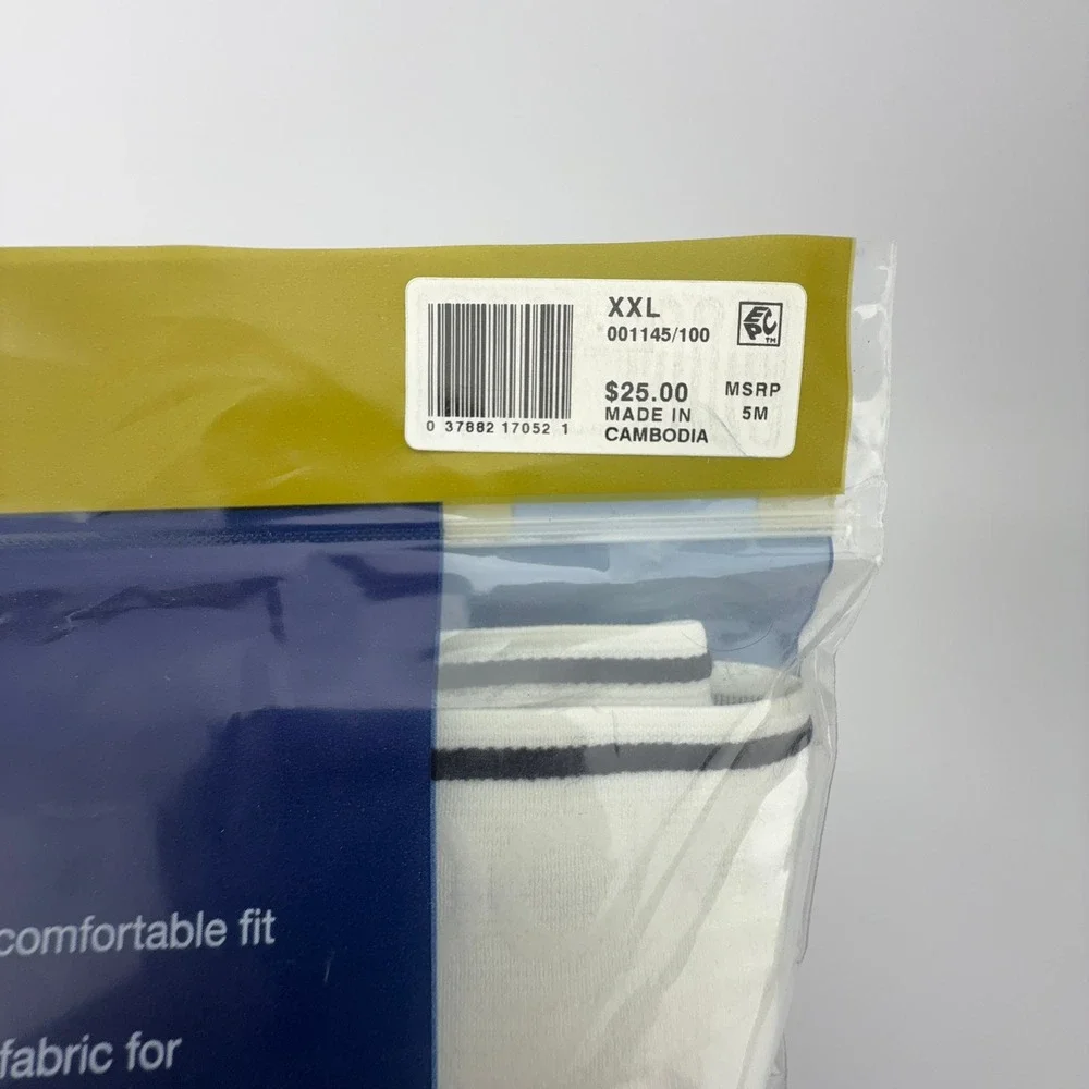 Jockey Pouch Briefs 3-Pack XXL White Cotton Stretch H-Fly Classic Fit 001145/100